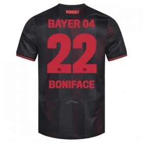 Goedkope Bayer 04 Leverkusen Victor Boniface 22 Thuisshirt 2025-26
